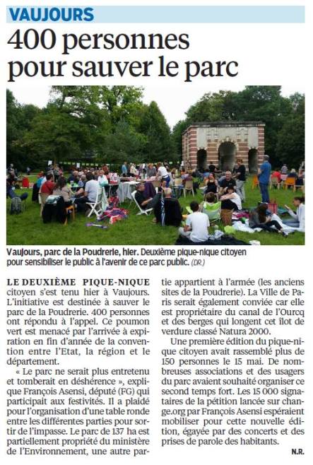 pique nique parc de la poudrerie