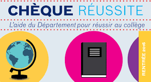 chèque réussite