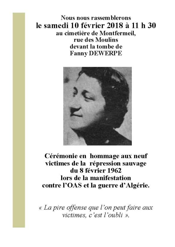 Dewerpe 2018 invitation Recto