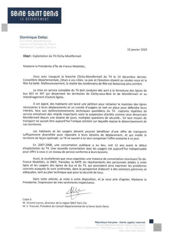 200115 Lettre Pécresse IDFM t4 bus-1