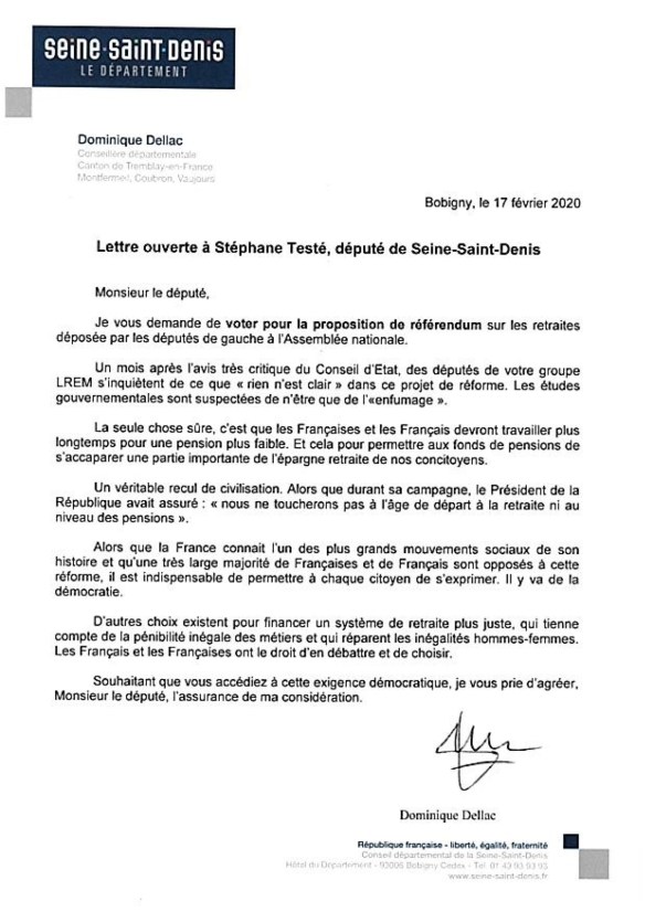 200217 Lettre ouverte à S.TESTE