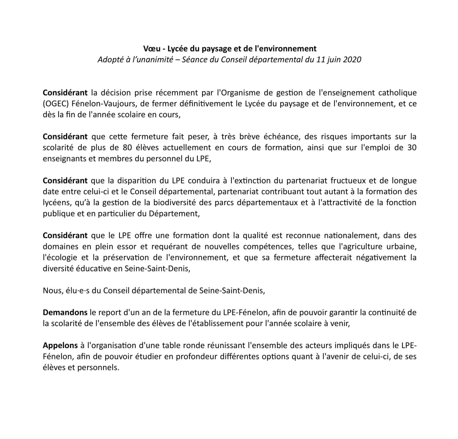 200611 Voeu Conseil départemental 93 LPE-1